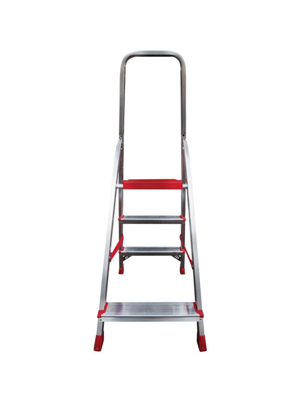 Стремянка алюминиевая усиленная 225 кг 3 ступени, Новая Высота