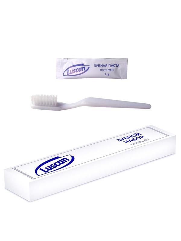Набор зубной Luscan, картон, 200 шт