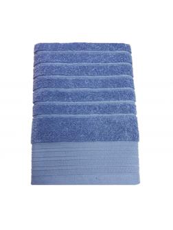 Полотенце махровое 70х130Страйпсизо-голубой