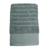 Полотенце махровое 70х130 Страйп серо-зеленый