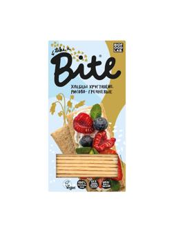 Хлебцы рисово-гречневые Bite без глютена,натуральные, 150г