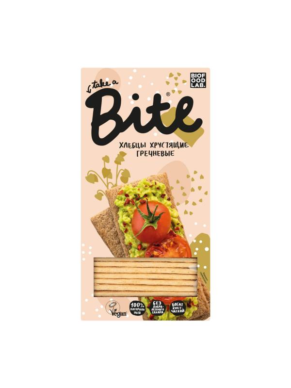 Хлебцы гречневые Bite,без глютена, натуральные, 150г