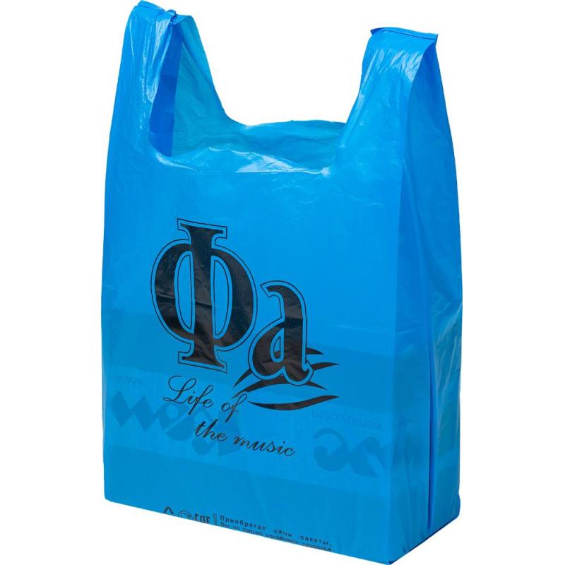 Пакет-майка ФА  30+16x55  25 мкм, ПНД, 100 шт./уп