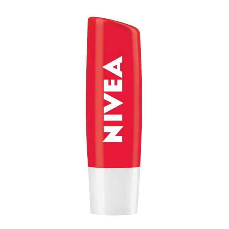 Бальзам для губ Nivea Клубничное сияние (авокадо,дерево ши) 4,8гр 85083
