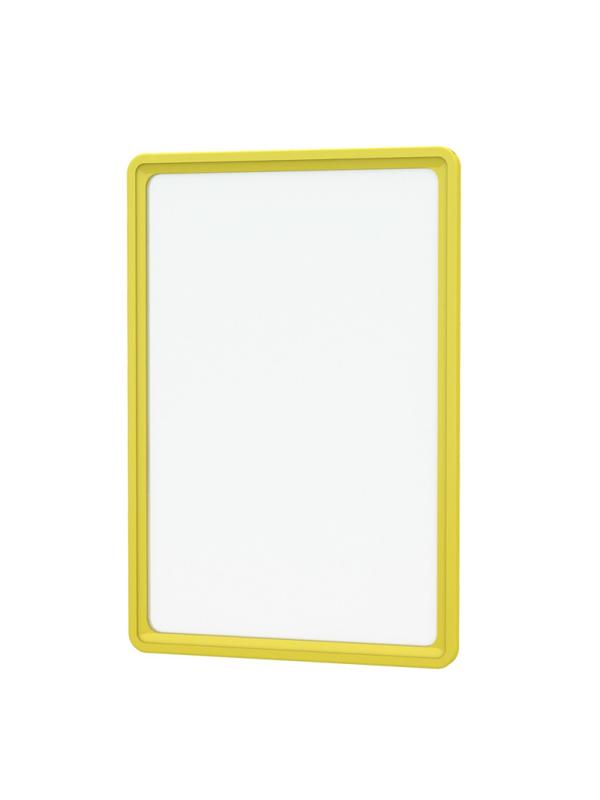 Рамка пластиковая А4, желтый, 10шт/уп 102004-04