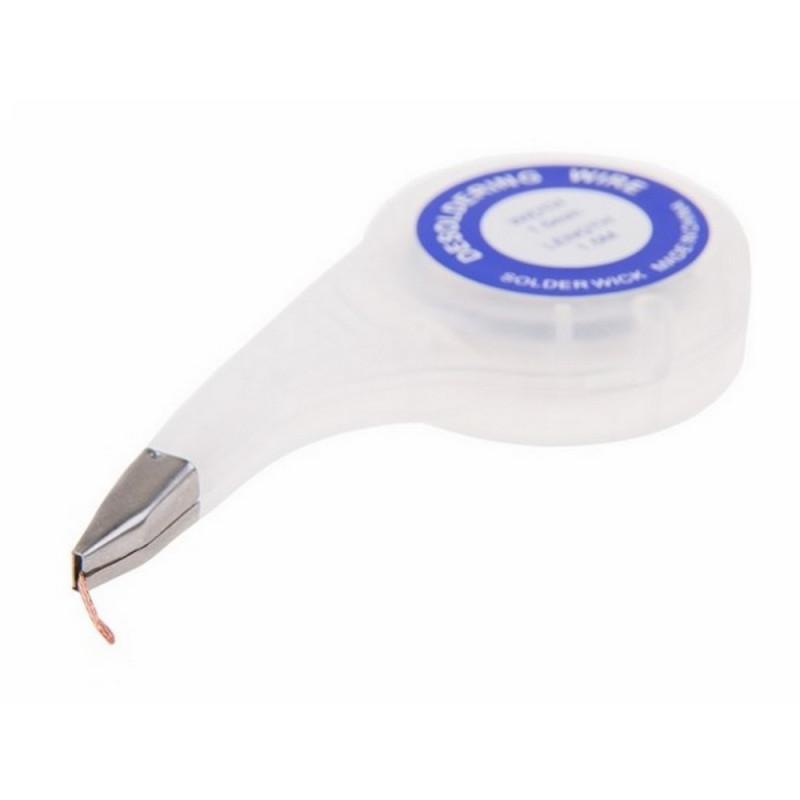 Лента медная для удаления припоя d=1.0 ммx1.5 м BOX REXANT (09-3031)