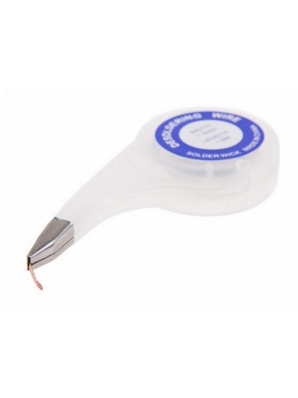 Лента медная для удаления припоя d=1.0 ммx1.5 м BOX REXANT (09-3031)