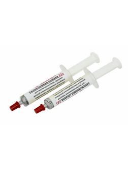 Смазка силиконовая 221 REXANT, до +350 ?, 2 мл, шприц (09-3955)