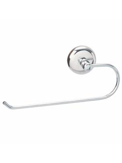 Держатель для полотенец бытовых металл хромированный  без крышки