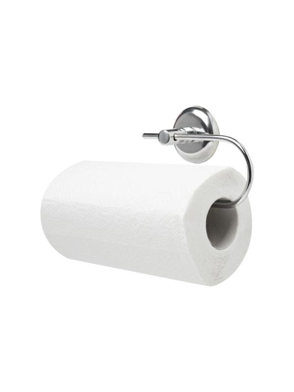 Держатель для полотенец бытовых металл хромированный  без крышки