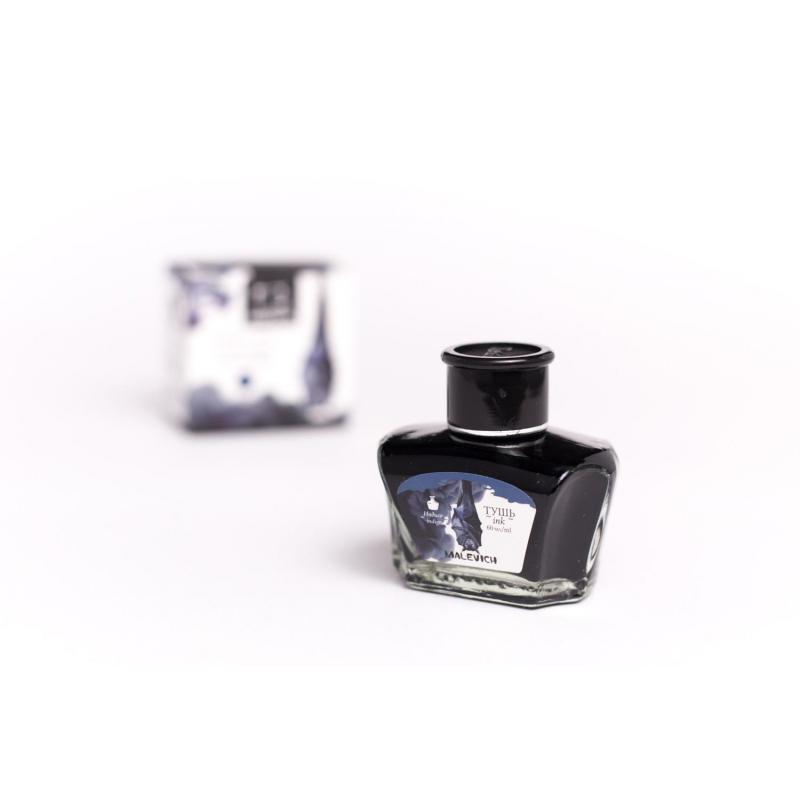 Тушь для рисования и каллиграфии, Малевичъ, индиго,60мл,195222