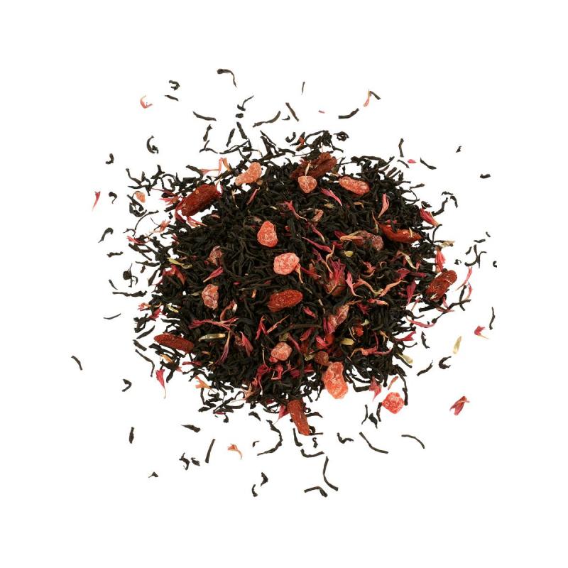 Чай Basilur ВОЛШЕБНЫЕ ФРУКТЫ Клубника и киви 100г ж/б 70229-02