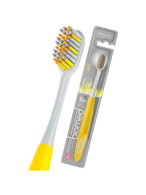 Зубная щетка BIOMED Silver 1шт цвет в асс