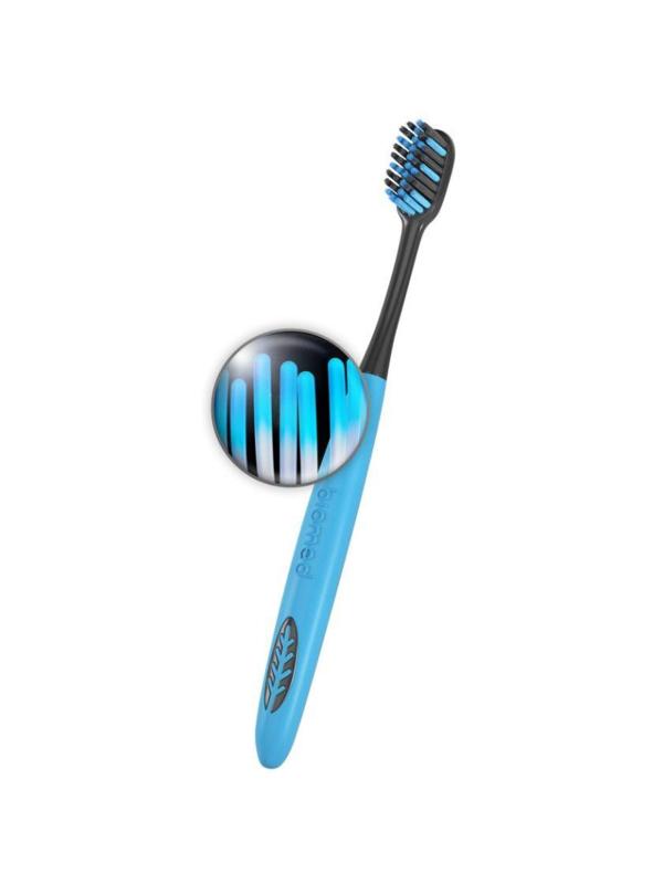 Зубная щетка BIOMED Black 1шт цвет в асс