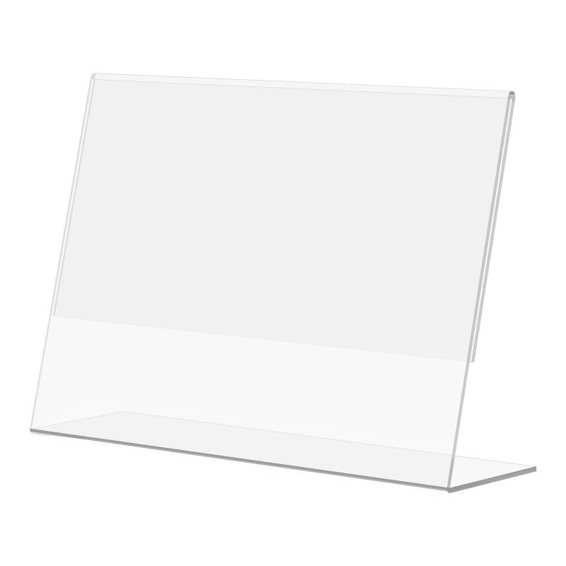 Ценникодержатель настольный L-образный для ценника 40х30, ПЭТ, 100 шт./уп