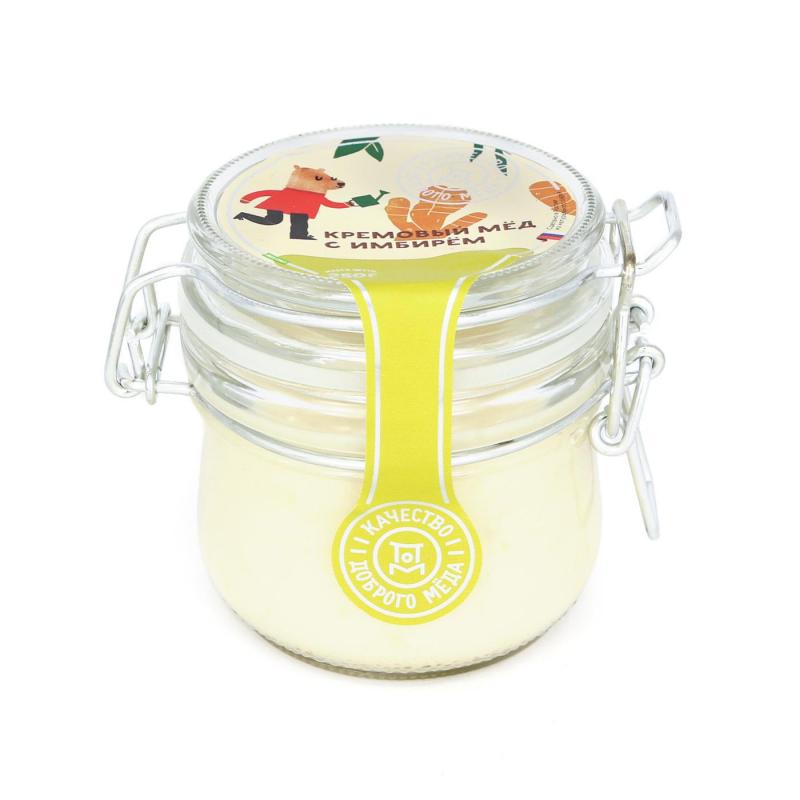 Крем-мед с имбирем 250гр