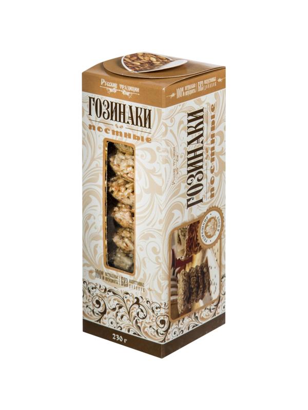Снеки Гозинаки постные (козинаки) Русские традиции 210гр го-пос-230