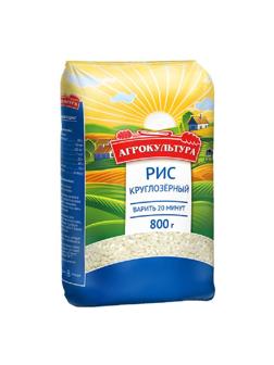 Рис Крупа Агрокультура круглозерный 800г