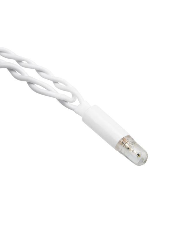 Гирлянда светодиодная Айсикл (бахрома) 76, 2,4х0,6м, 230В, синие, 255-033-6