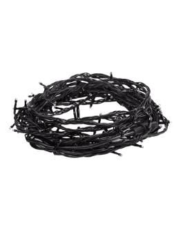 Гирлянда светодиодная Твинкл Лайт 10м, черный ПВХ, 100, мультиколор 303-139