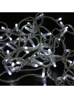 Гирлянда 'Нить' 10 м 200LED  теплый белый с эффектом мерцания 305-296