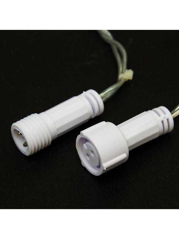 Гирлянда 'Нить' 10 м 200LED  теплый белый с эффектом мерцания 305-296