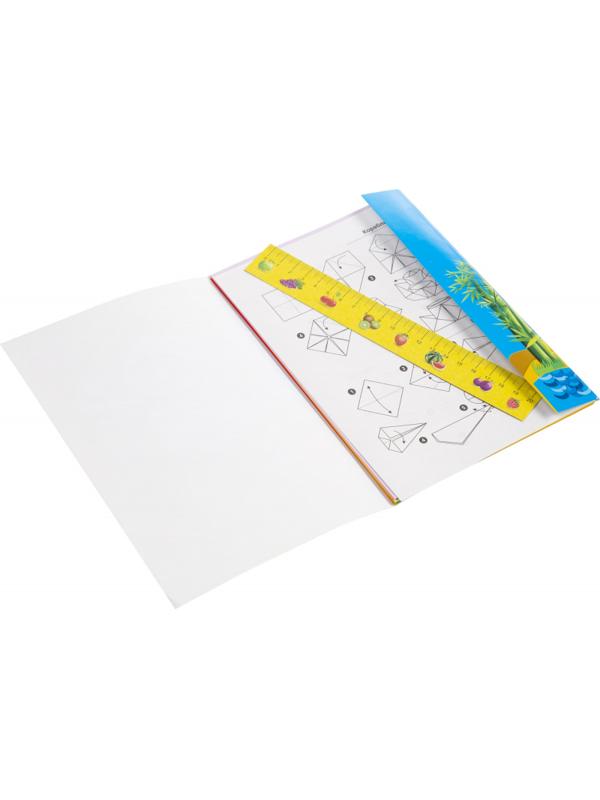 Бумага цветная для оригами А-5 Забавная Панда 10цв.10л./40/ПО-8970