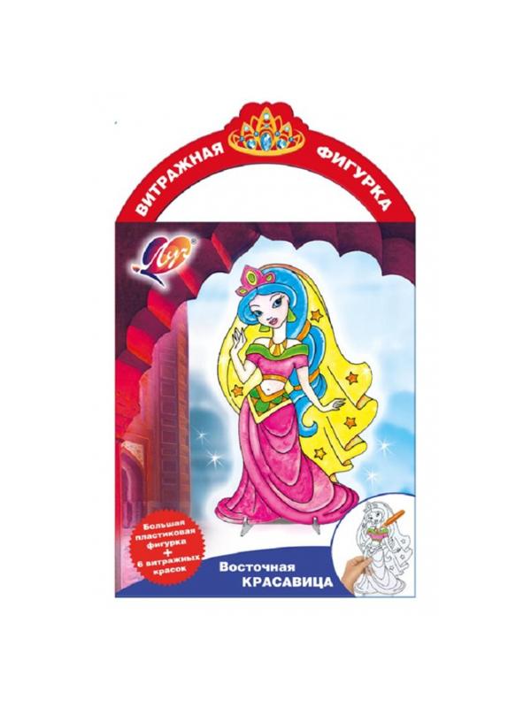 Набор для витража краски по стеклу с траф.'Восточ.красавица'30С 1946-08