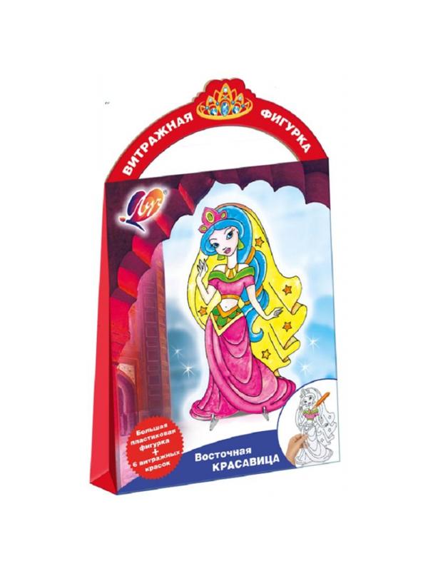 Набор для витража краски по стеклу с траф.'Восточ.красавица'30С 1946-08