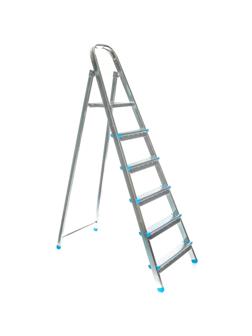 Стремянка стальная 6 ступеней Zalger (711-6)