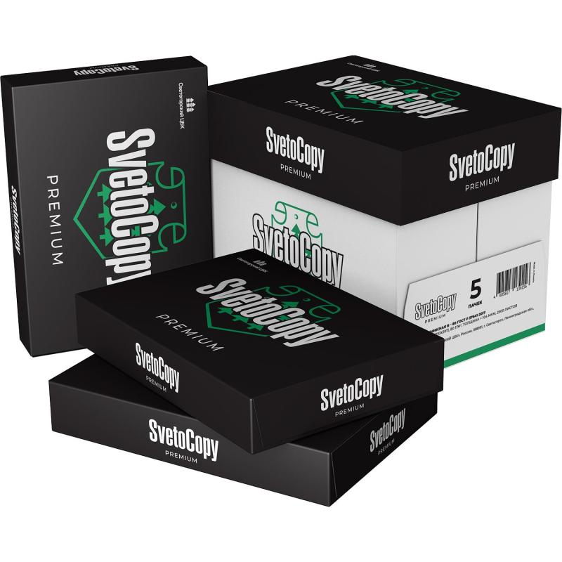 Бумага SvetoCopy Premium (А4, марка В, 80 г/кв.м, 500 л)