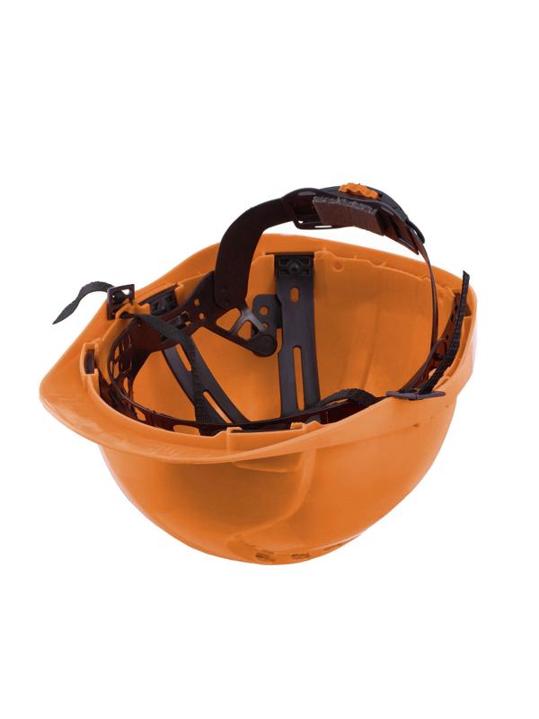 Каска Эталон оранжевая с храповиком