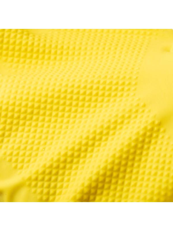 Перчатки резиновые латексные желтые р-р L ЭКОНОМ