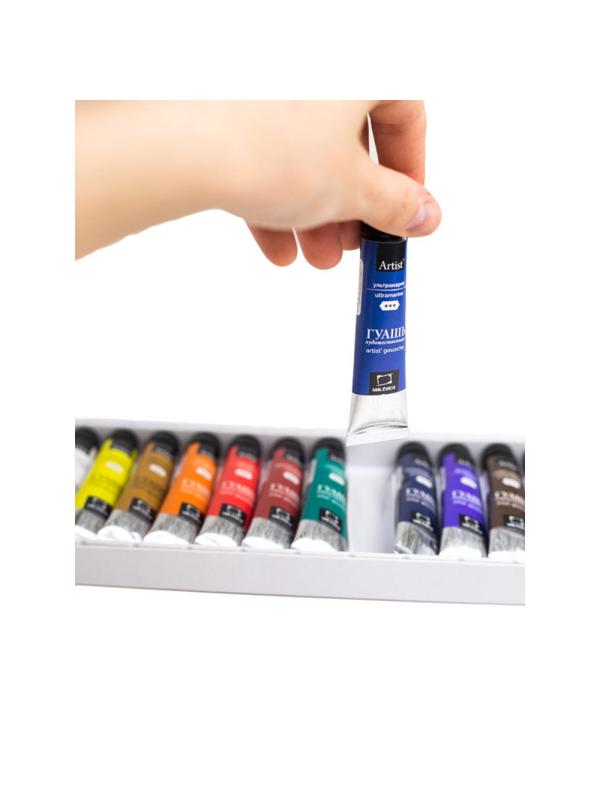 Гуашь Малевичъ, 12 цветов по 12 мл, 620042