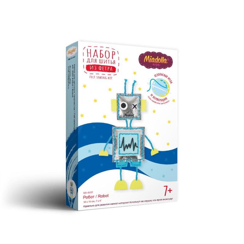 Набор для шитья игрушки Miadolla Робот,KD-0337