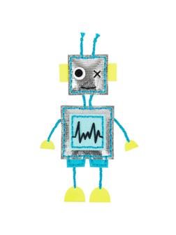 Набор для шитья игрушки Miadolla Робот,KD-0337