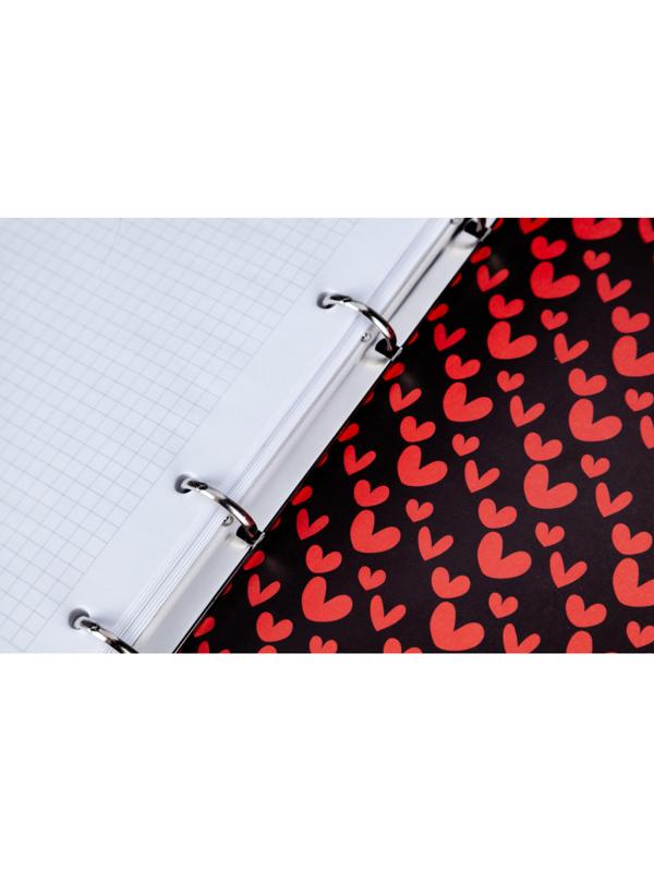 Тетрадь общая А5 120л клетка,кольца(смен.блок) Cats TSB5-120CT