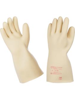 Перчатки резиновые диэлектрические класс защиты 0 латексные размер 2