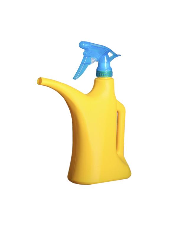 Лейка 1 л, с распылителем, цвет МИКС,546175