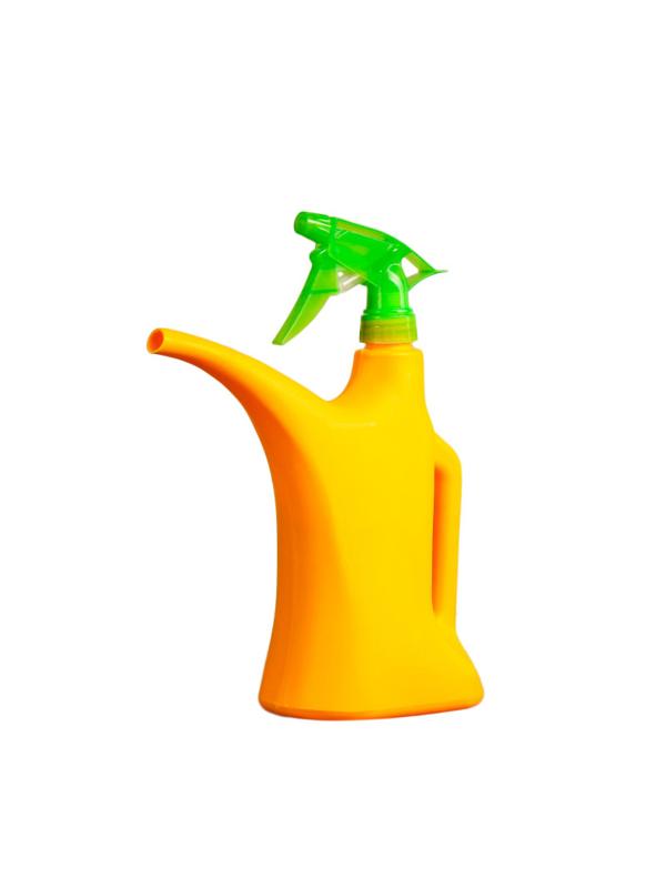 Лейка 1 л, с распылителем, цвет МИКС,546175