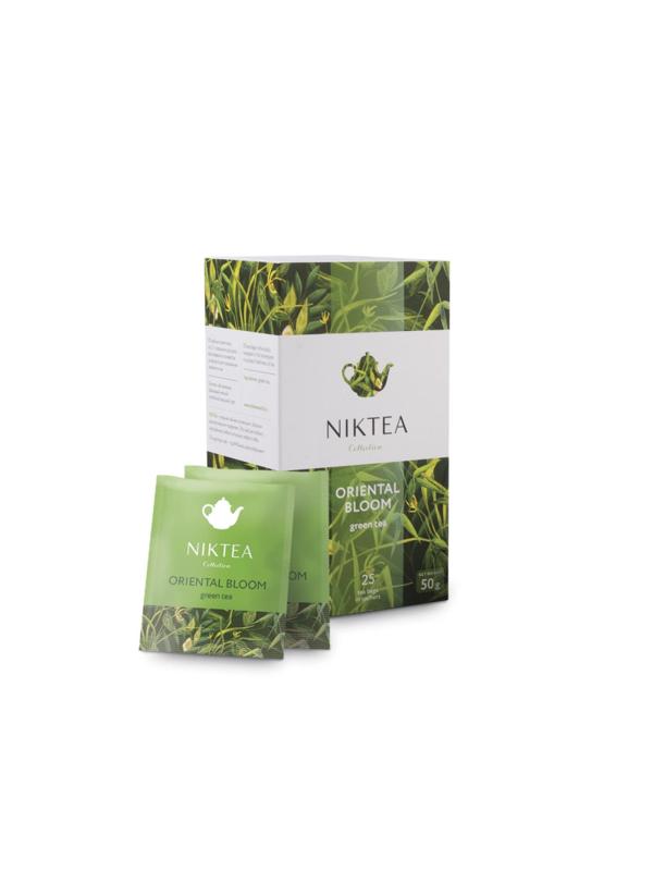 Чай Niktea зеленый Oriental Bloom, 25пак/уп