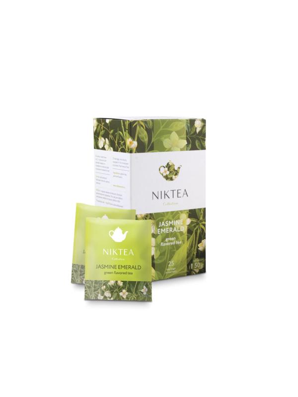 Чай Niktea зеленый Jasmine Emerald, 25пак/уп