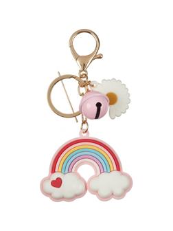 Брелок Радуга 4,5x6,5 см