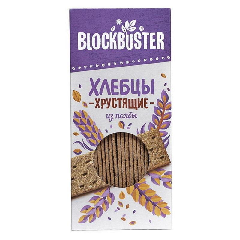Хлебцы Blockbuster хрустящие из полбы, 130г