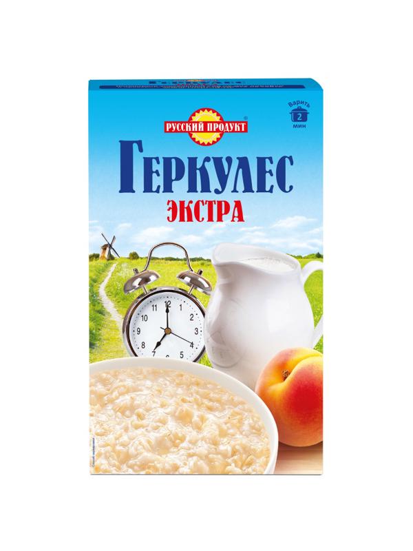 Геркулес Русский продукт Экстра быстрого приготовления,овсяные хлопья, 1кг