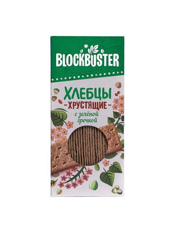 Хлебцы Blockbuster хрустящие с зеленой гречкой, 130г