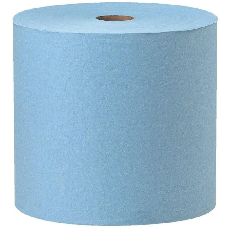 Материал протирочный нетканый рулWYPALLxX60LRB 1100s 31,5х31 см голуб.34965