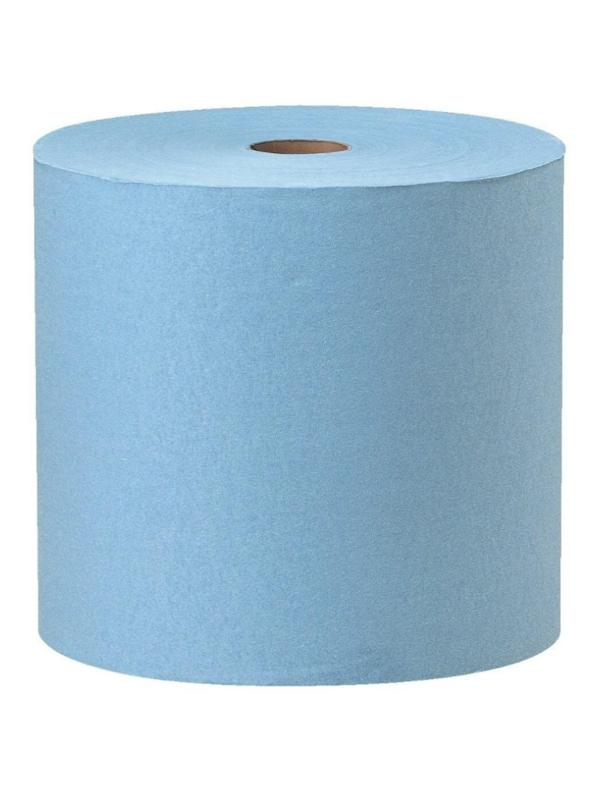 Материал протирочный нетканый рулWYPALLxX60LRB 1100s 31,5х31 см голуб.34965