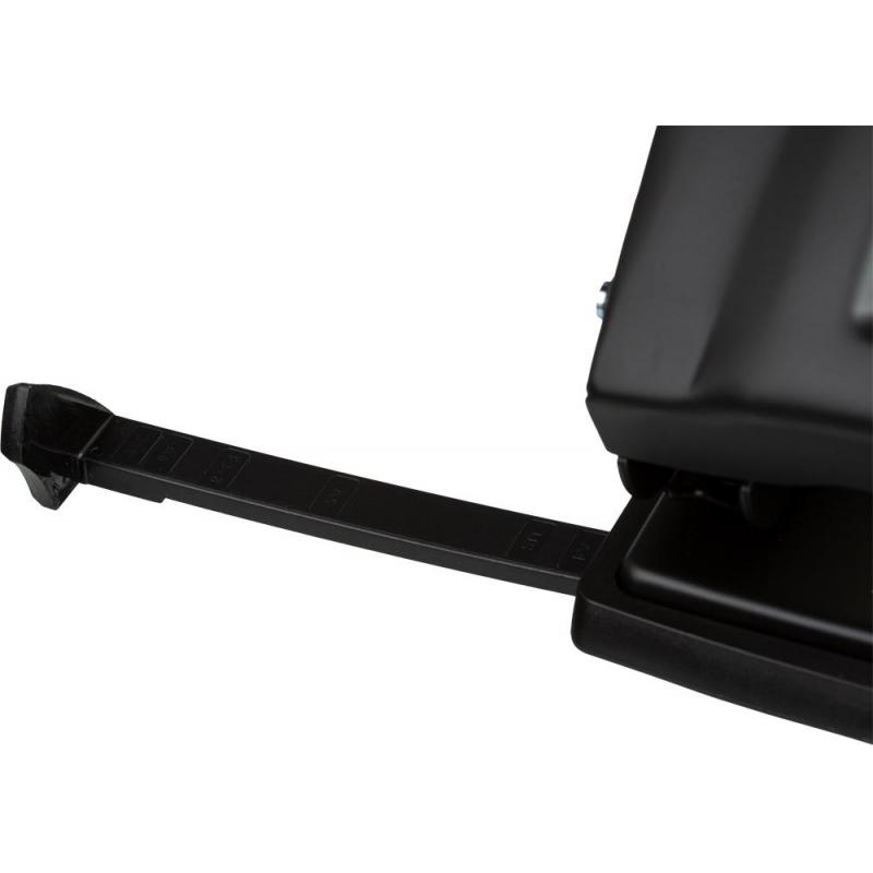 Дырокол Maped ESSENTIALS METAL до 40-45 лис, металл,матовый черный,404411