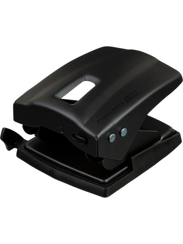 Дырокол Maped ESSENTIALS METAL до 40-45 лис, металл,матовый черный,404411
